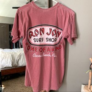 Ron Jon Graphic T-Shirt Mens S Red